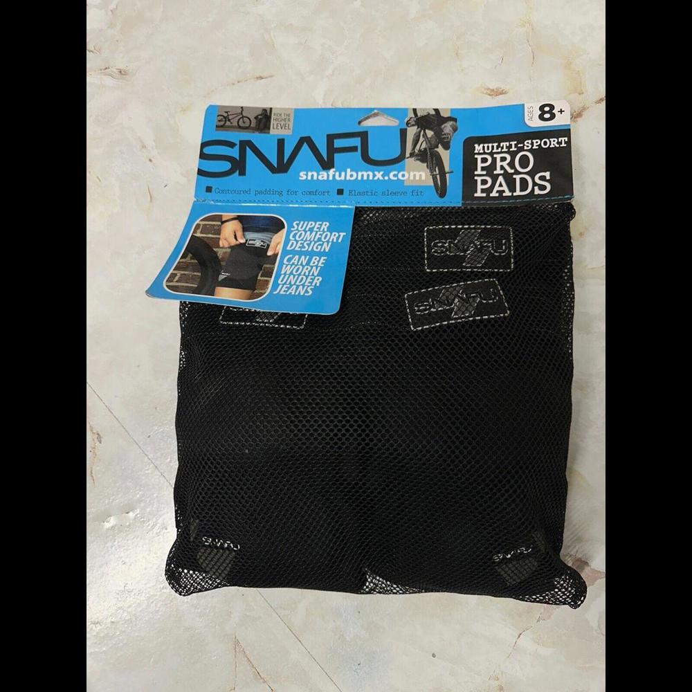 Snafu - Multi-Sport Pro Knee and Elbow Pads - Cycling, Skate, Athletics 8 Years